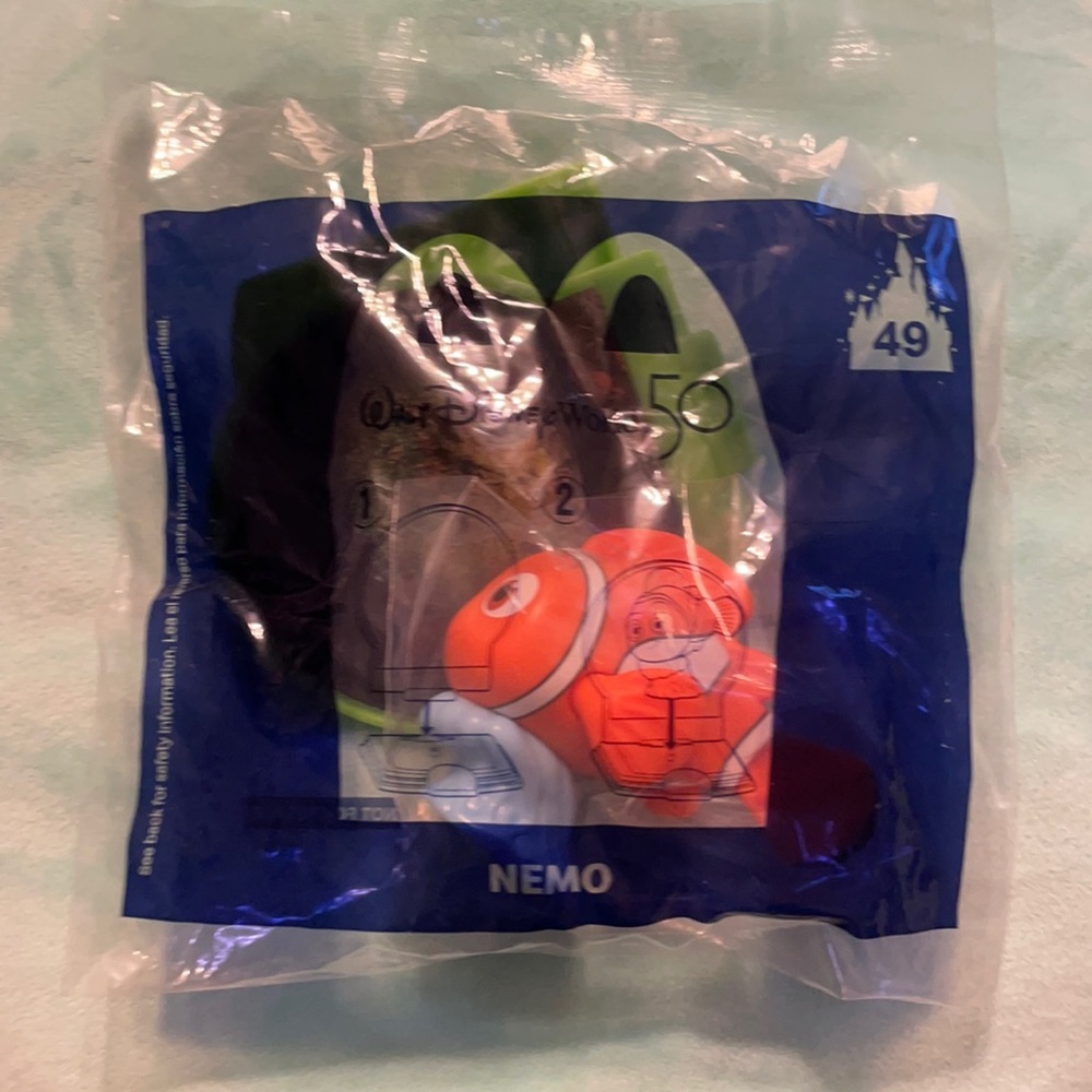 nemo (#49) disney anniversary mcdonald’s toy
